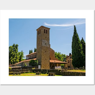 Santa Maria Assunta Basilica in Muggia, Italy Posters and Art